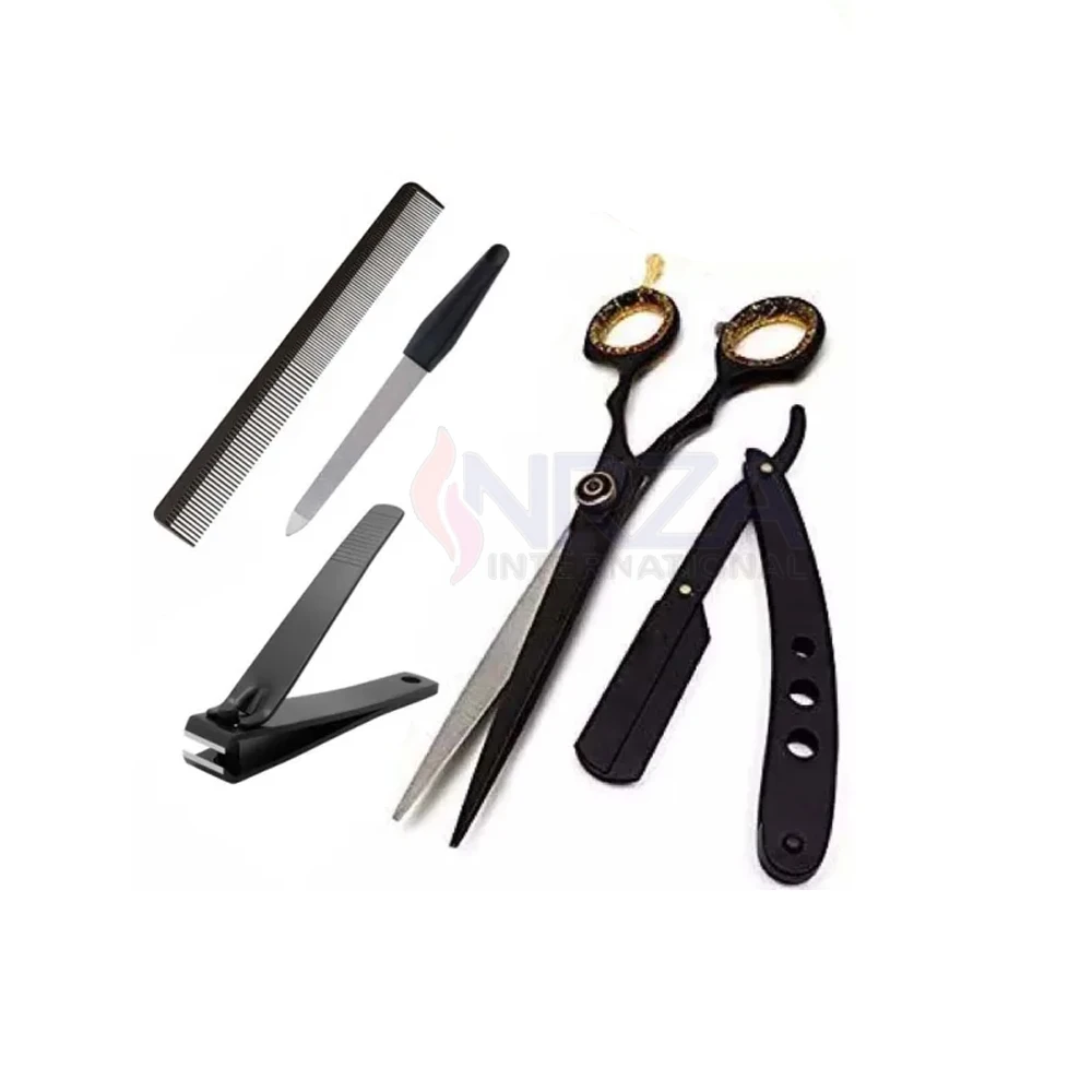 Professional Hair Cutting And Thinning Scissors Set Stainless Steel Hairdressing Salon Barber Kit For Sale
