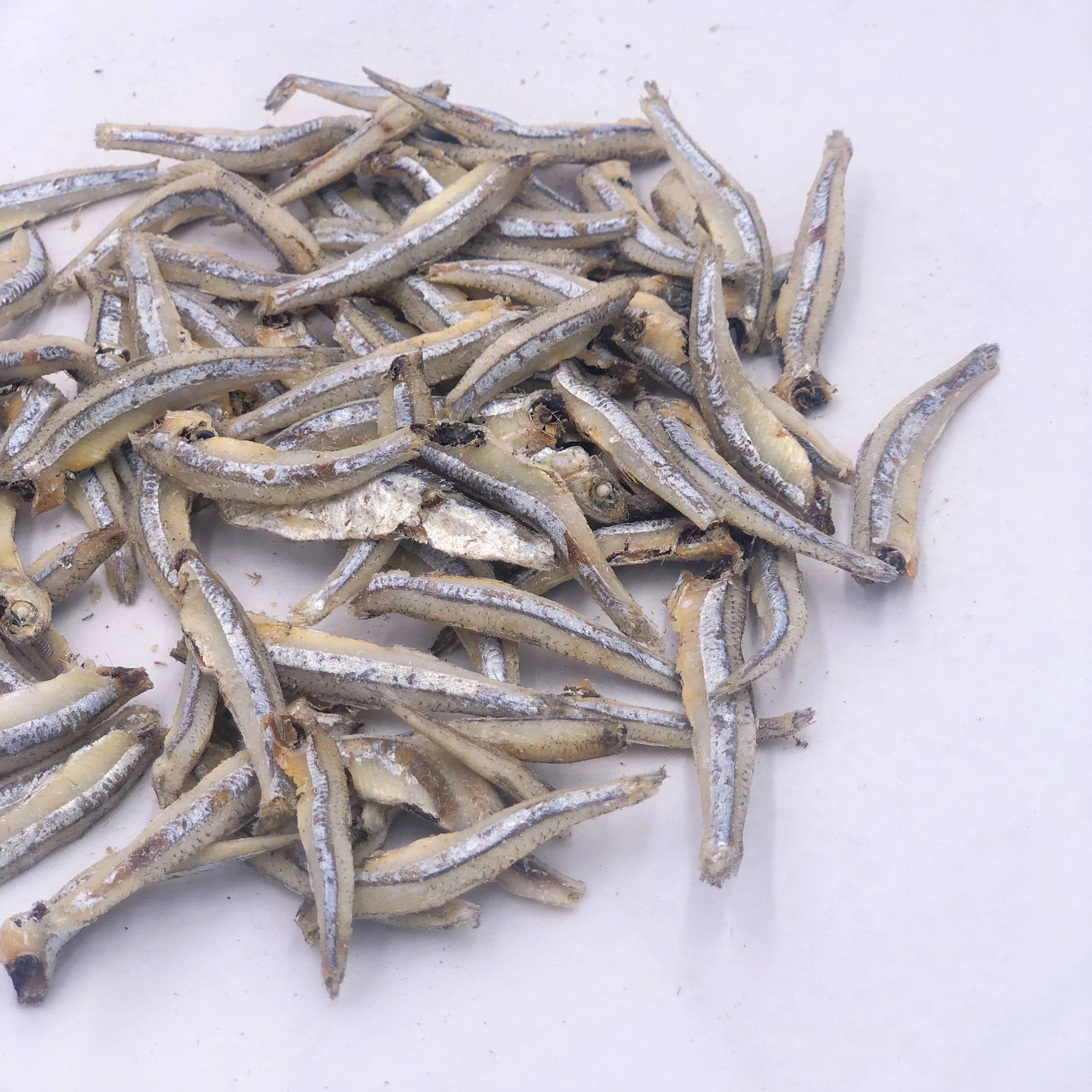 L1 (4-6cm) Organic Trans-Fat Free Ho Nam Dried Anchovies Frozen with Head HACCP Preserved Bulk Pack Food Safety Certified