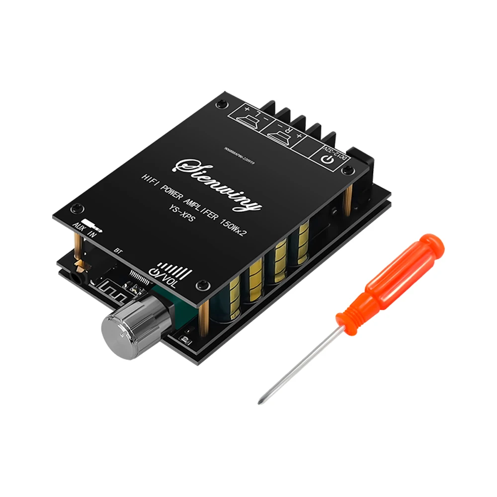 YS-XPS 150 Вт * 2 Плата усилителя мощности TDA7498E 0 двухканальный Hi-Fi стерео Bluetooth-совместимый 5 DIY домашний аудио модификация