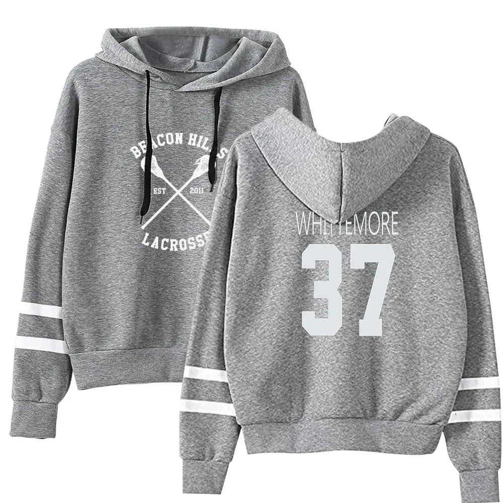 Teen Wolf Hoodie Men Lahey McCall Pullover Sweatshirt Teen Wolf Stilinski 24 Pullover Women/men