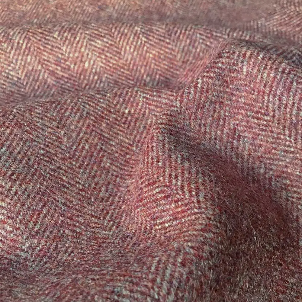 Handloom wool fabric high quality product 100% purity plain and printed fabric beautiful colors