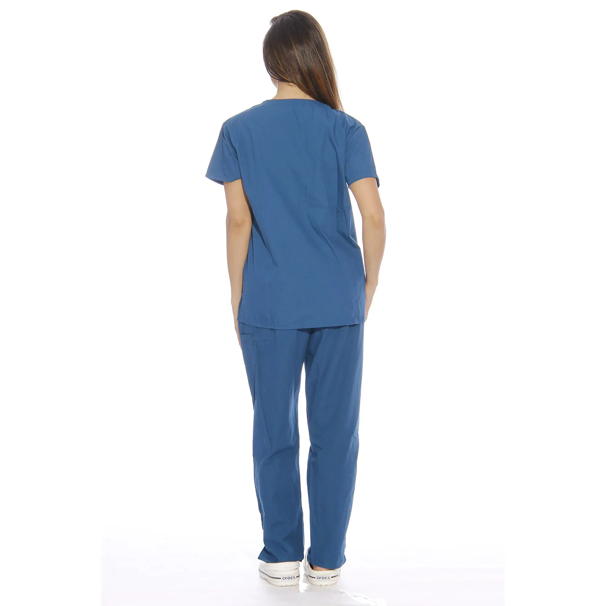 OEM Medical Clothing Hospital Uniform for Doctors Men Hospital Clothing Patient Gown Clothes Cotton Unisex Customized