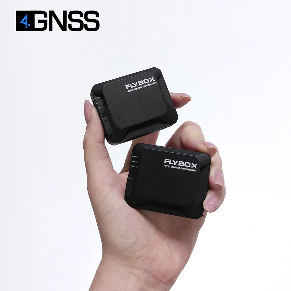 Small dual-antenna RTK GNSS receiver for heading and high precision navigation as base or rover