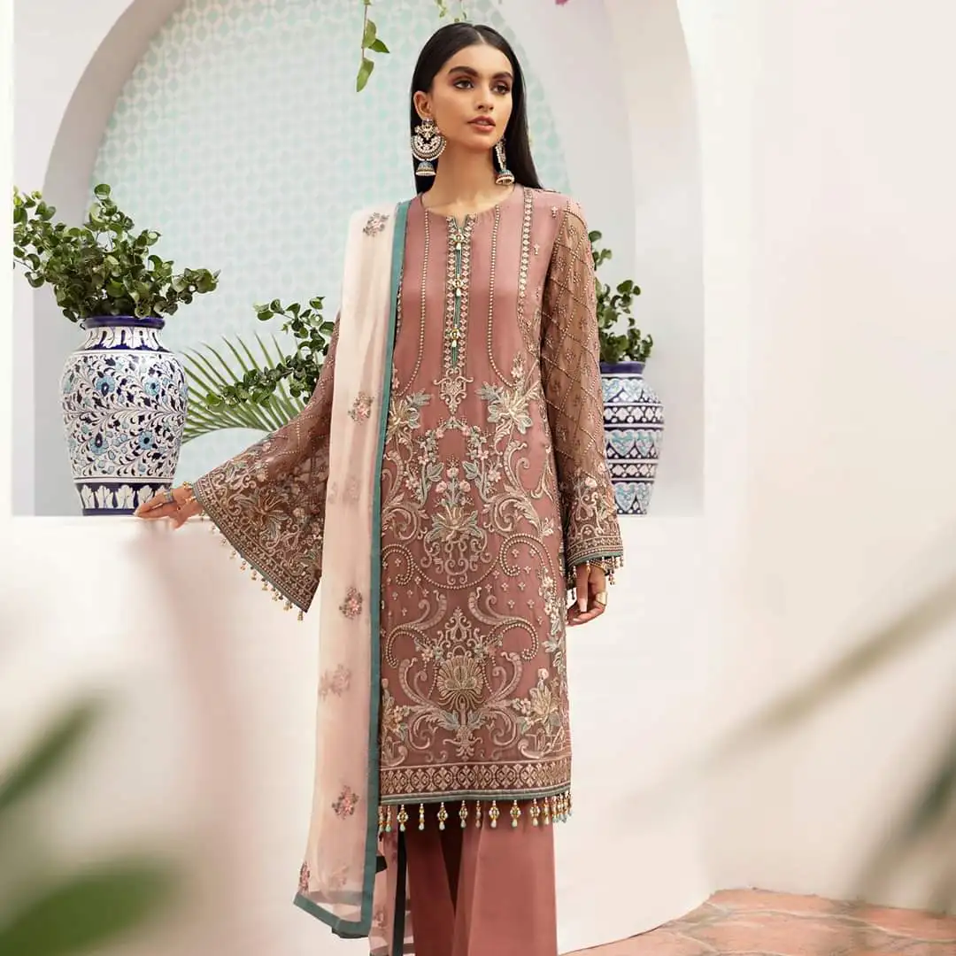 sari indian pakistani suits kurti women unstich casual dress lengha pakistani products in pakistan stitched salwar kameez Girls