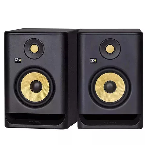 New KRK ROKIT 8 G4 8' 2 Way Active Studio Monitor Kit (Pair, Black) Speaker Ready to Ship