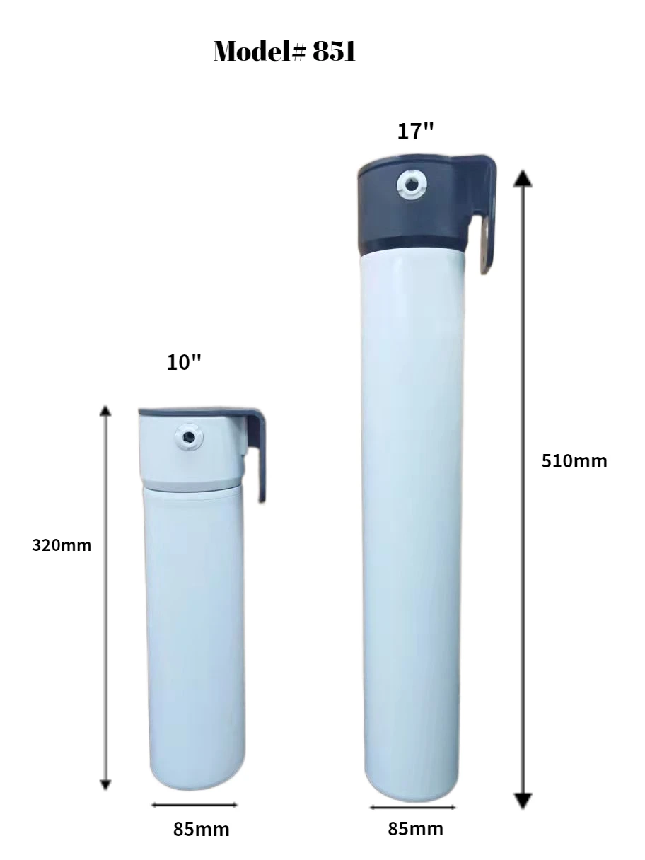 Индивидуальный быстросменный картридж для фильтрации воды домашней системы чистой