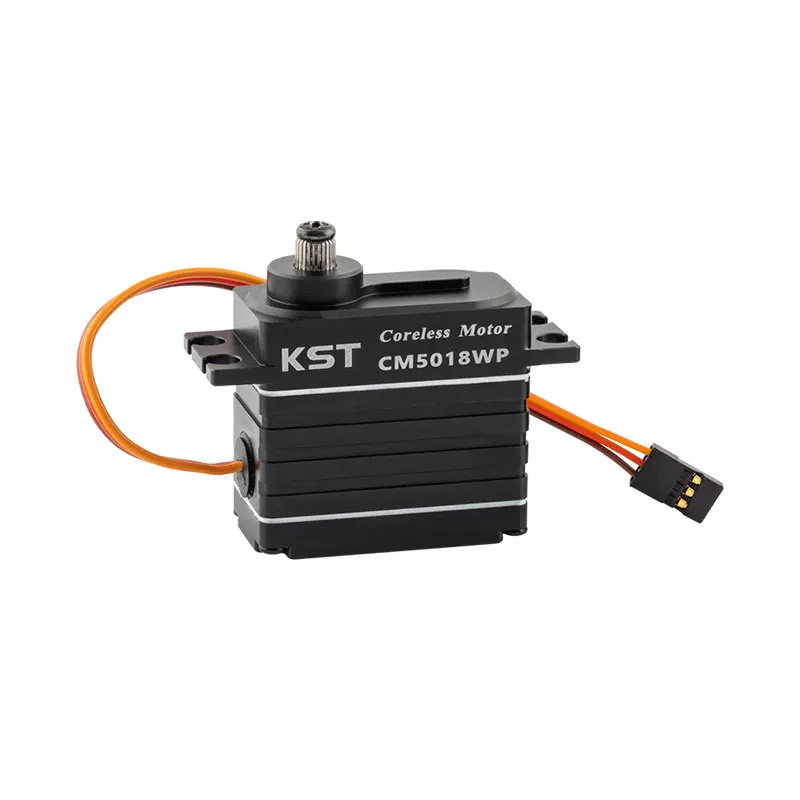 KST CM5018WP IP67 Waterproof 50Kgf.cm 0.18sec Coreless DC Motor Metal Gear Servo Motor for 1/10th  1/8th Scale RC Rock Crawlers