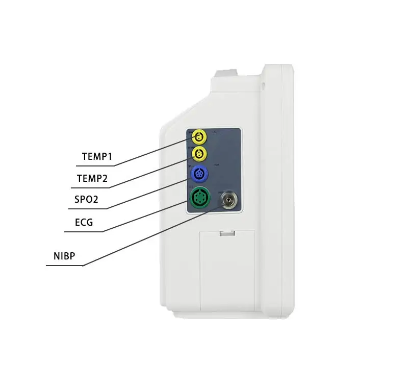 ISO Approved Standard 6 Parameters Outpatient Facilities Medical Monitoring Equipment Bedside monitor for Ward