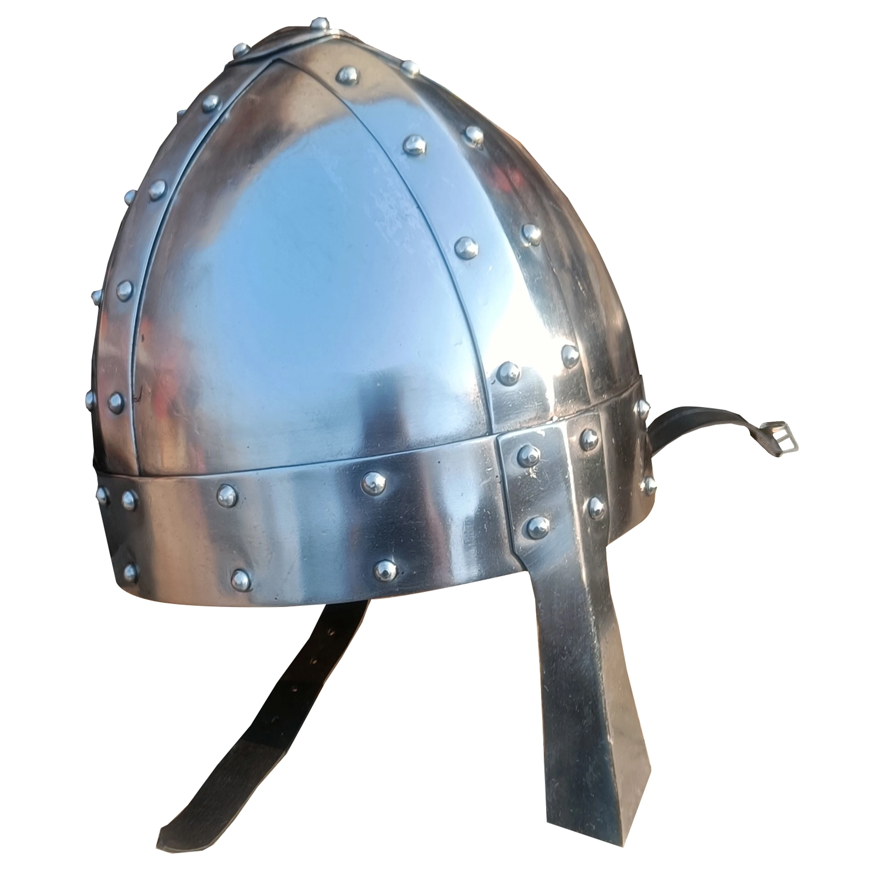 Medieval Norman Nasal Helmet A Full Wearable Armor with Polish Finish Free Liner Best for Decor Collection SCA Christmas Gift