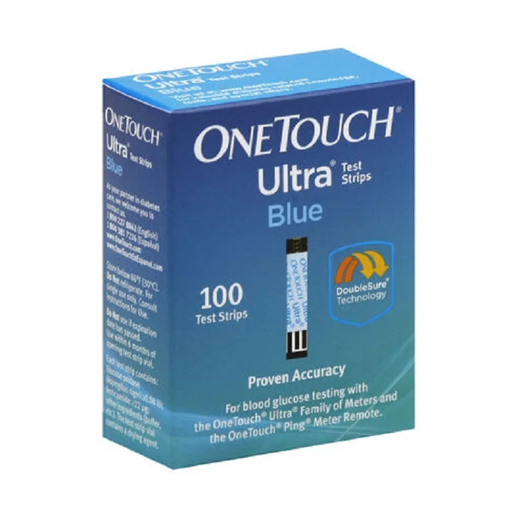 One Touch Ultra Blue Diabetic Test Strips 50ct
