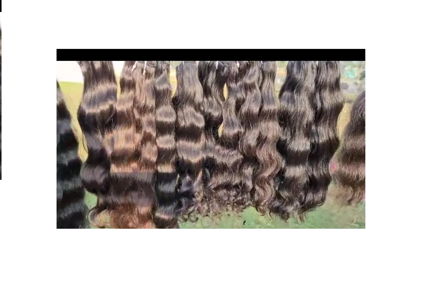 Индийский поставщик человеческих волос из Индии