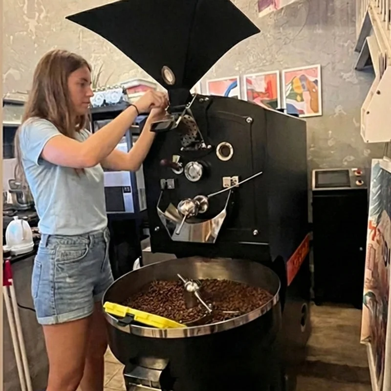 5 кг 6 10 12 15 Кофе Жаровня срок службы послепродажного обслуживания кофе обжарочная машина для дома и кафе