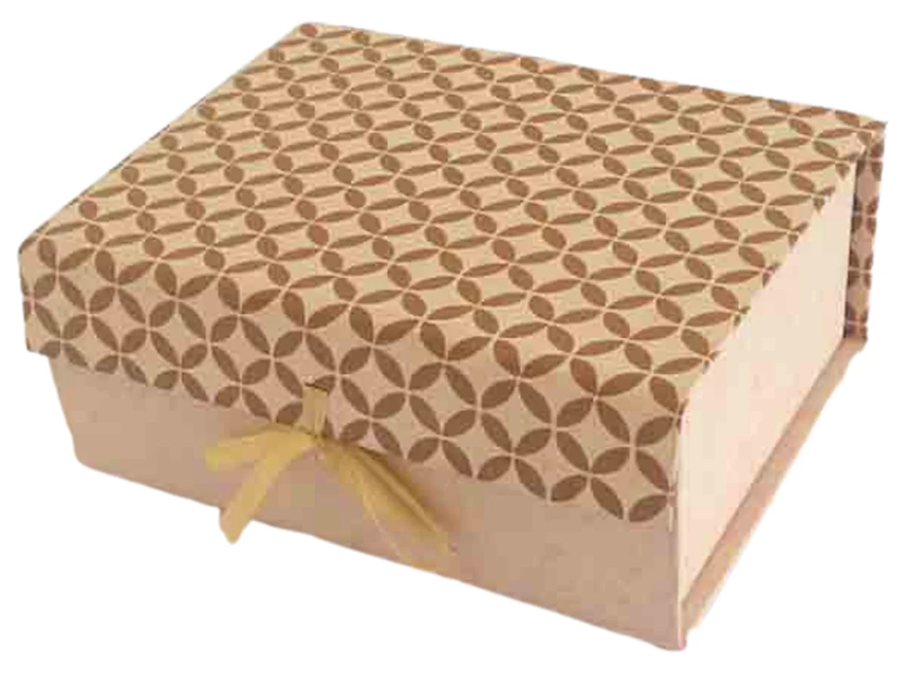 Wholesale Handmade Custom Cardboard Folding Solid Ribbons Closure Gift Cardboard Packaging Box For Shops And Festival