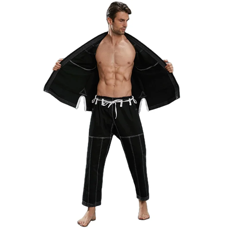 Professional Plain Jiu Jitsu White Gi / Bjj kimono / BJJ Gis Custom Bjj Uniform Lightweight Cotton Brazilian Jiu Jitsu Gi
