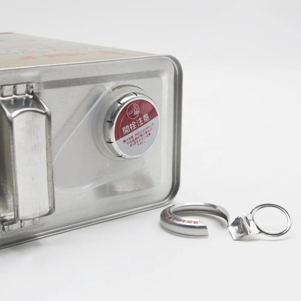 Motor Engine Oil Tin Cans Packing Iron Lid Accessories Metal Material  Pressure Cap