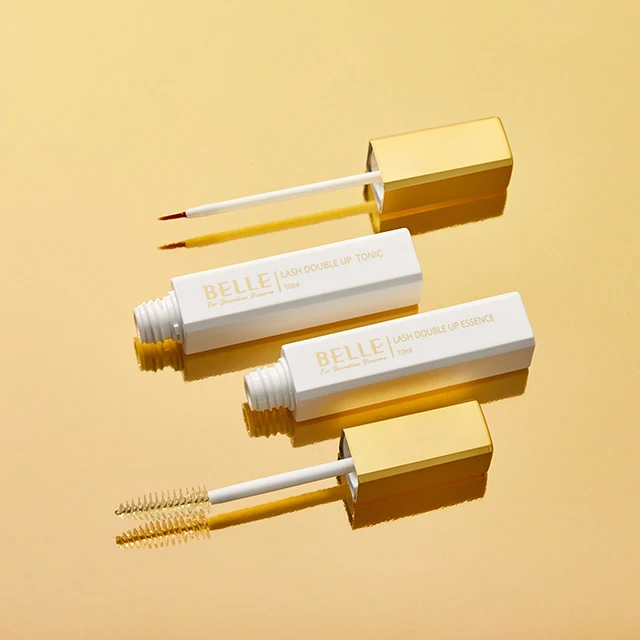 Belle Lash double up (LD) eyelash & eyebrow tonic + conditioner (10ml,10ml) made in Korea hair growth serum Vegan-certified