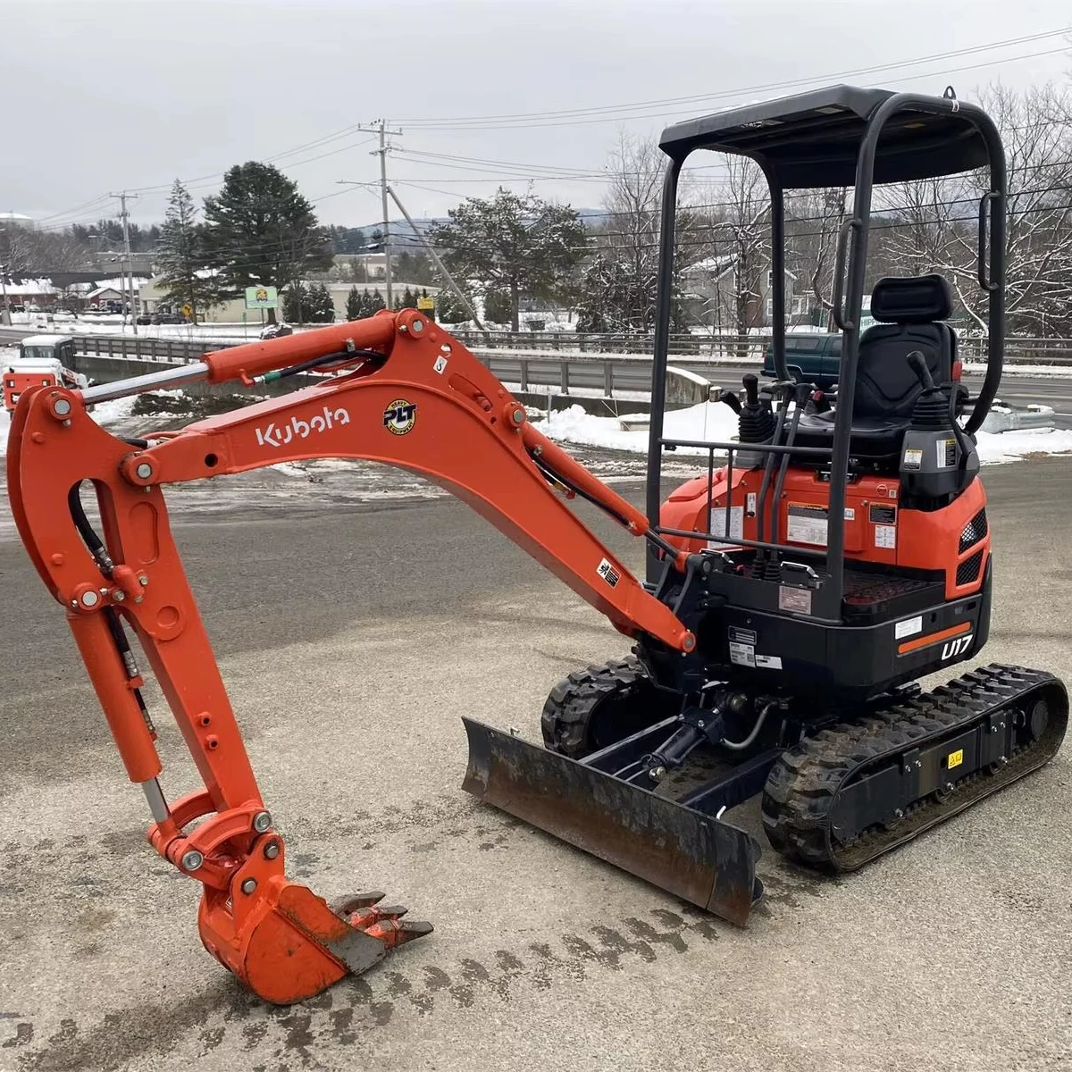 Мини-экскаватор 2023 Kubota U17 7 тонн колесное строительное оборудование гидравлическая коробка передач насос двигатель ведро распродажа