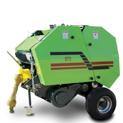 Tractor Mounted Hay Straw And Grass Press Round Baler Machine Hay And Grass Baler Agricultural