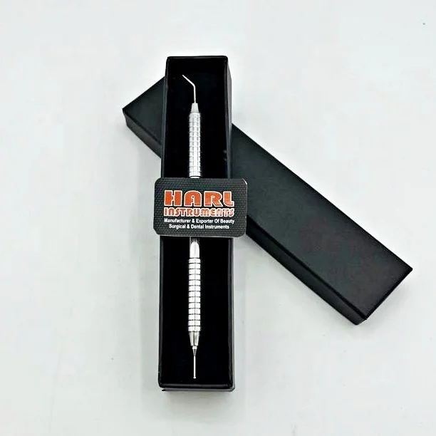 45 Degree Toothed Pick Head Eyelash Perm Tool Eyelash Separator Metal Lash Lift Pick Stick eyebrow lamination kit