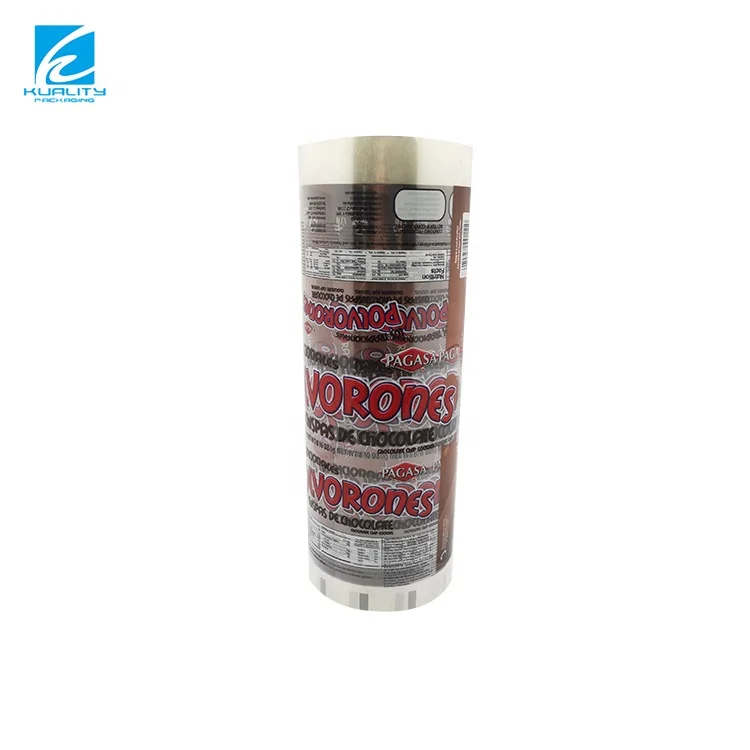 Eco-friendly laminated plastic packaging chips packing roll film