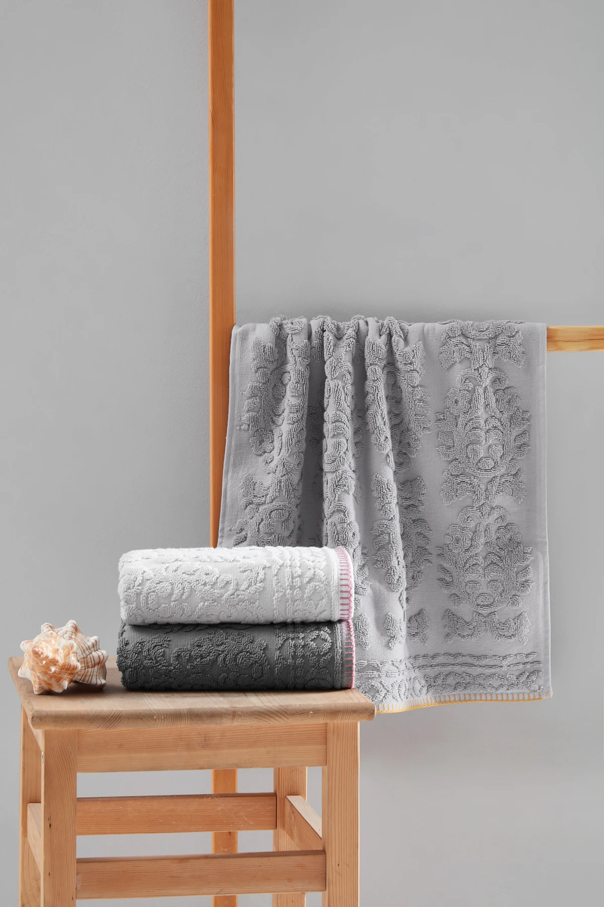 Cotton Terry Bath Towels Combed Cotton Soft Absorbent Pure Natural Sustainable Ecological