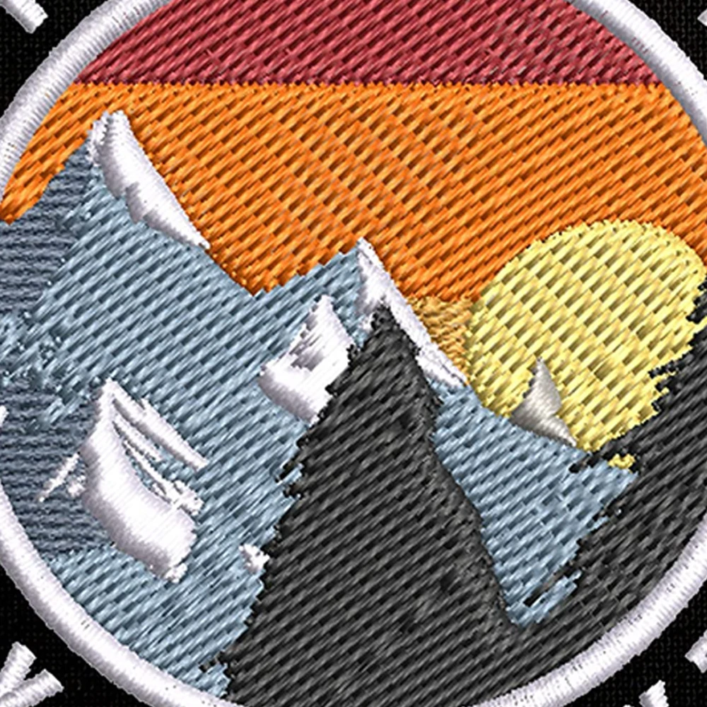 Machine made Decorative Super hero Embroidered Patch iron on back custom school patches in Low price