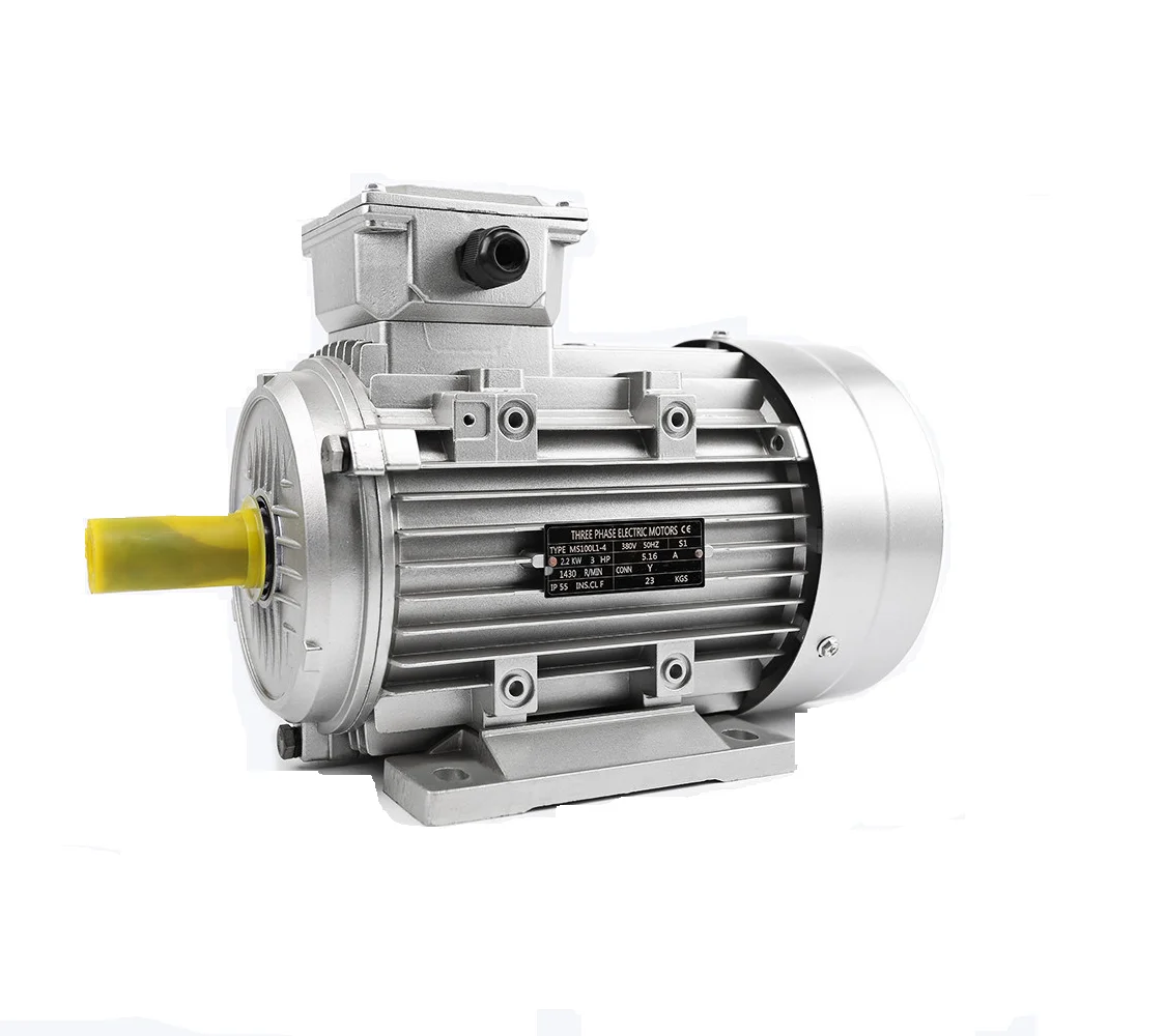 High Performing 415V 3HP 1440RPM Three Phase Squirrel-Cage Induction Motor For Dairy Equipment