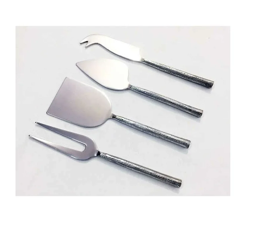 Stainless Cutlery Set New Metal Flatware Set of 4 New Metal Flatware In Wholesale Price New Spoon And Fork