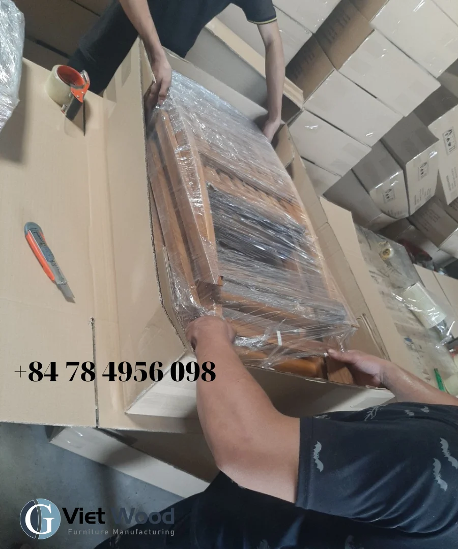 Acacia 3 pieces bistro set Outdoor Natural Wood Patio Garden Backyard Balcony Furniture Waterproof