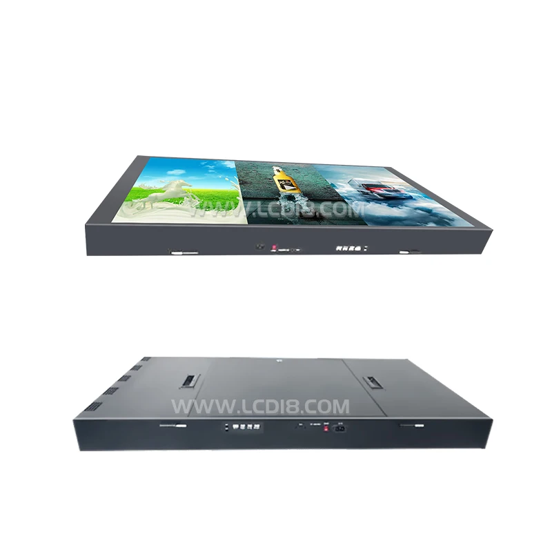Outdoor advertising machine LCD cooling module embedded LCD advertising machine outdoor embedded screen