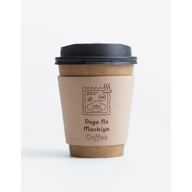 Hot drink paper cup sleeve paper cup jacket for coffee cup