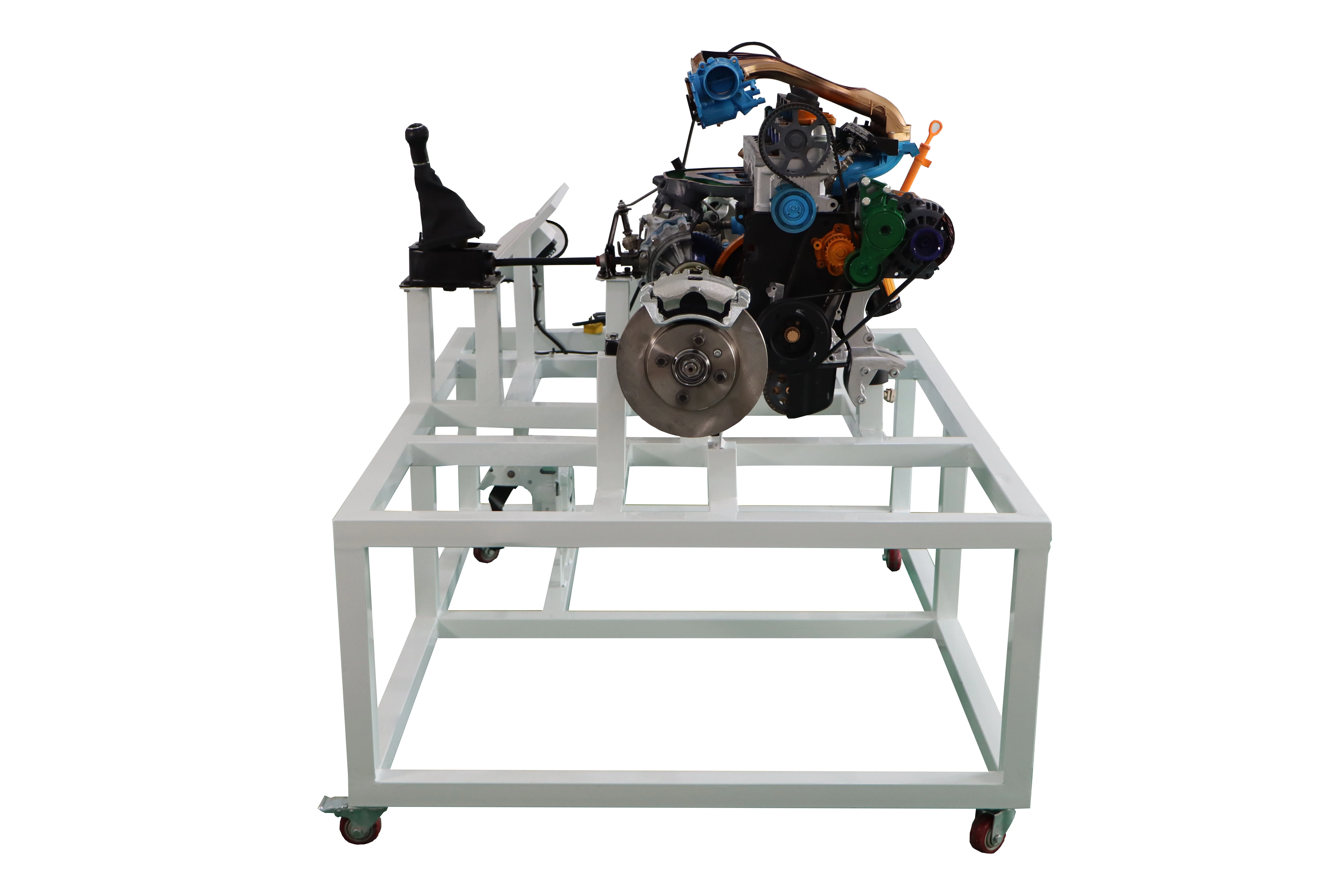 Engine training model automotive training equipment Automotive power drive and transmission cutaway trainer