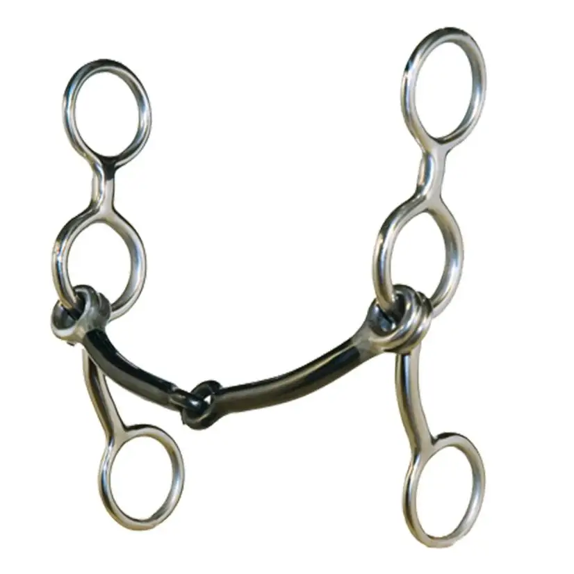 Shemax Cowhorse Smooth Snaffle Gag Bit