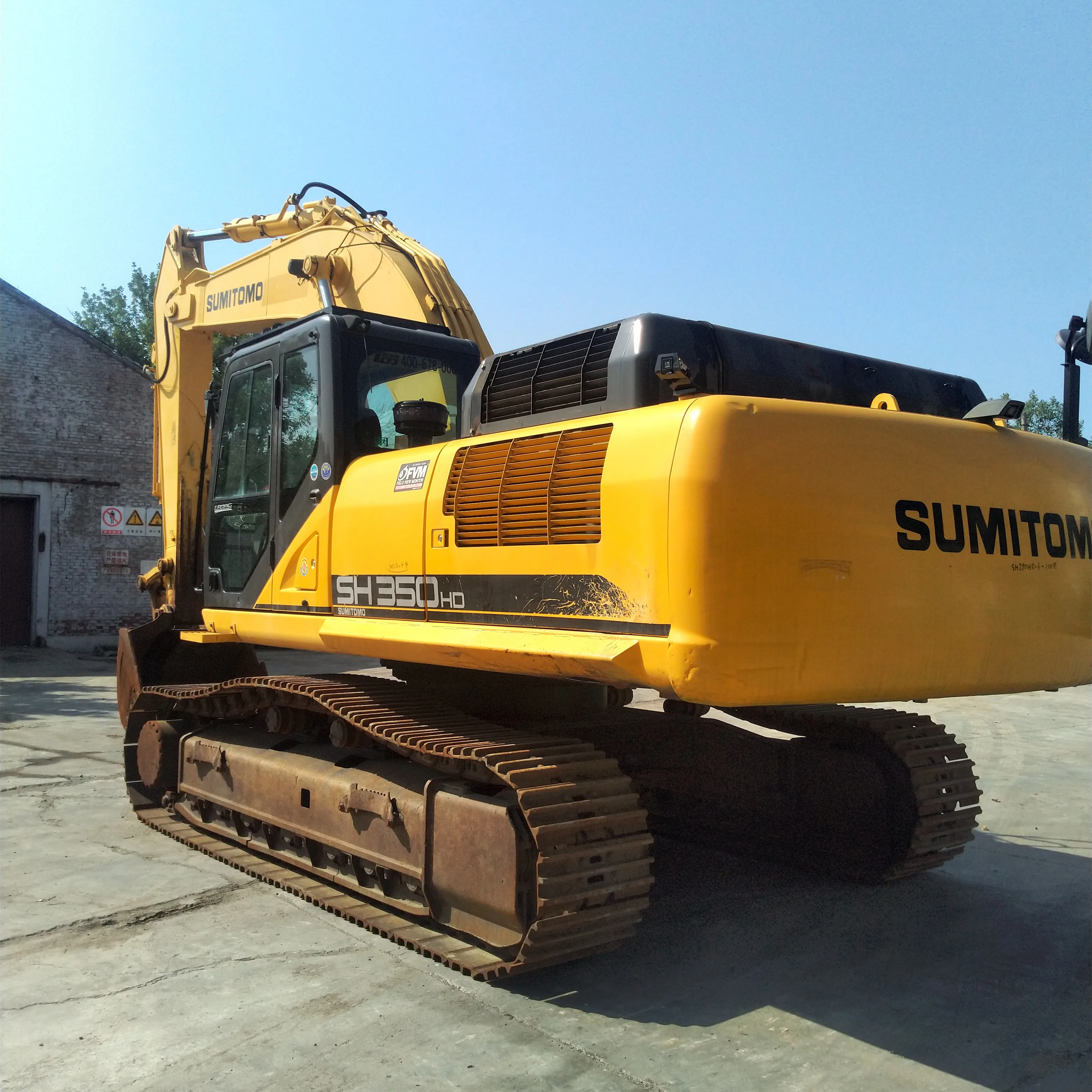 Тяжелый ковш используется экскаватор гусеничный SH200 2806 для SUMITOMO