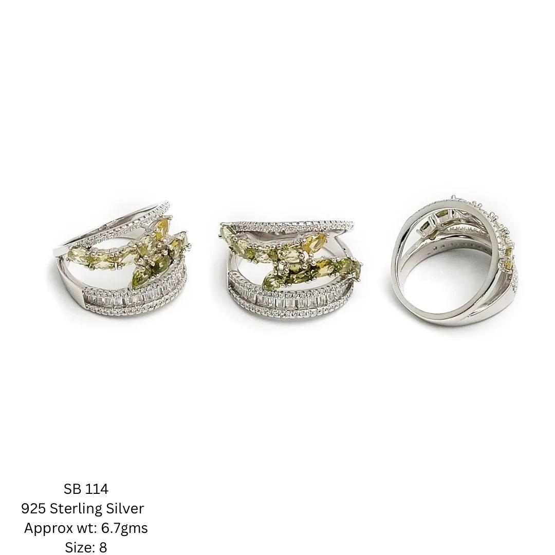 Fine Jewelry Cubic Zirconia Cz 925 Sterling Silver Ring Wholesale Custom Luxury 925 Engagement Wedding Rings Jewelry For Women