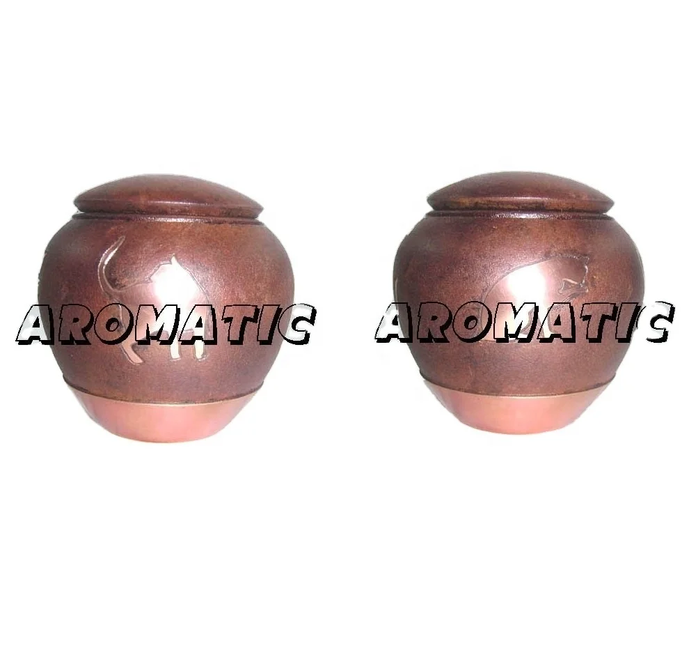 Pet Cremation Urns Hot Selling Cat & dog Funeral Ashes Urns Cremation Accessories Reliable Metallic Decorative Urns