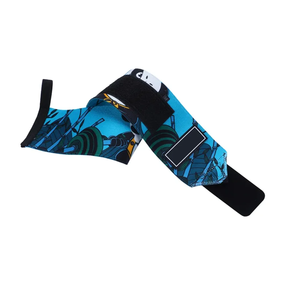 Custom Logo Powerlifting Wristband Gym Fashion Wrist Wraps Weight Lifting Wrist Support Wrap Gym Wrist Straps Fitness