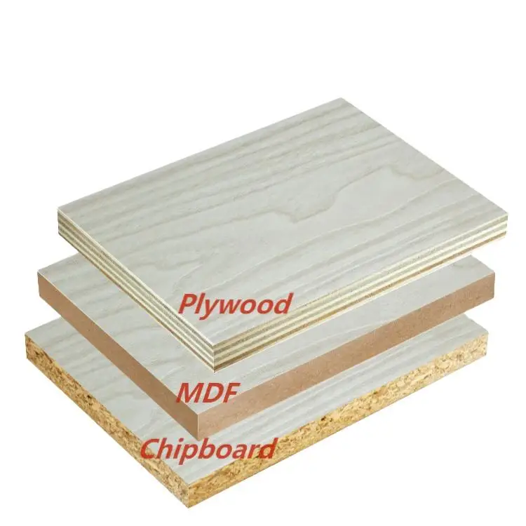 Dongguan Rongxin 1220*2440*18mm Melamina Laminated Plywood 13 Ply 18 Ply Melamine Plywood