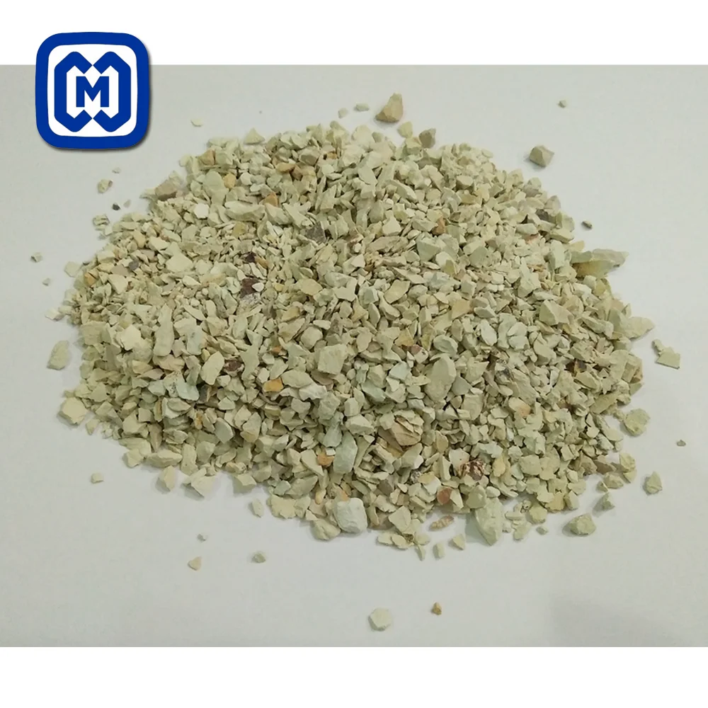 NATURAL ZEOLITE GRAVEL SIZE 2-4mm GREAT FOR AGRICULTURE USE BEIGE COLOR HIGH CEC CLINOPTILOLITE VOLCANIC MINERAL CHIP ROCK