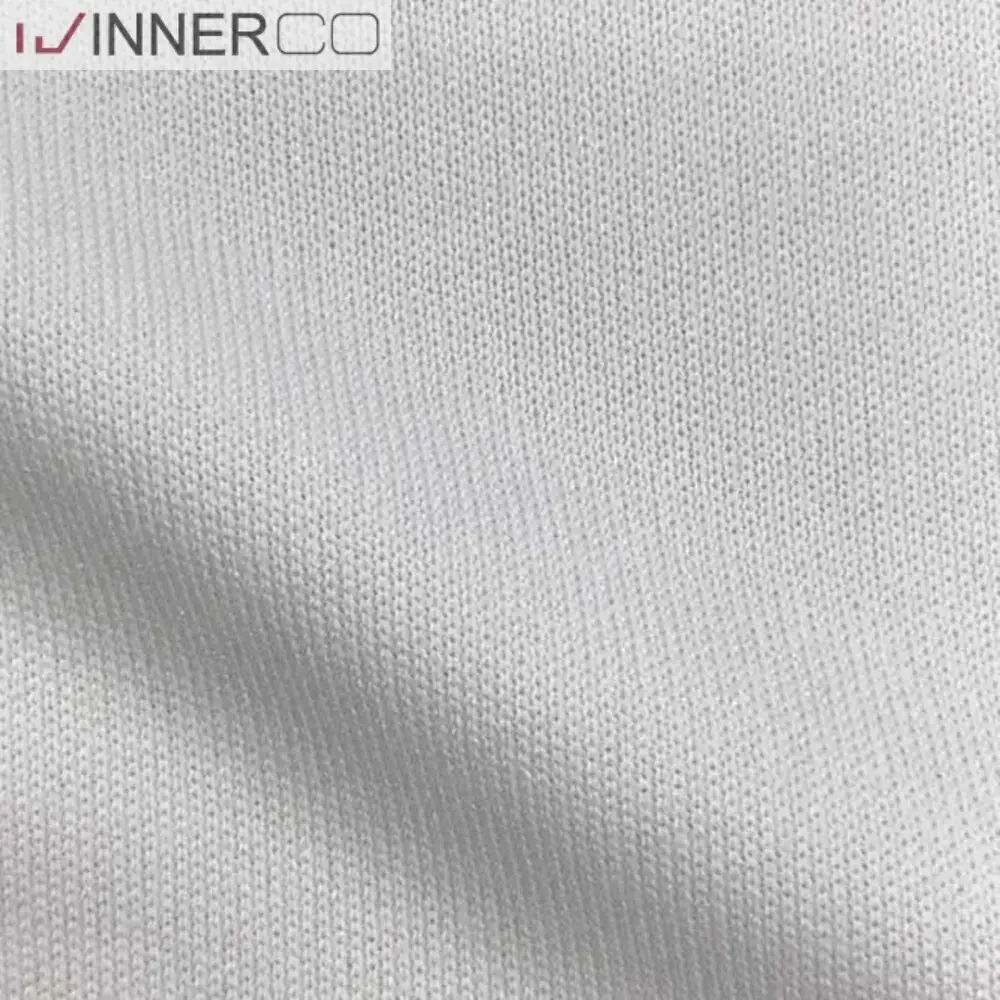 Smooth and Stretchable 100% Recycled Polyester Interlock Fabric
