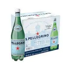 S.Pellegrino Sparkling Natural Mineral Water 16.9 fl oz. (24 Pack)