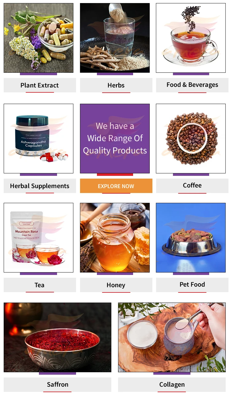 Natural Herbal Extract Health Food 1005 Pure Ashwagandha Root Extract Powder from Trusted Indian Exporter