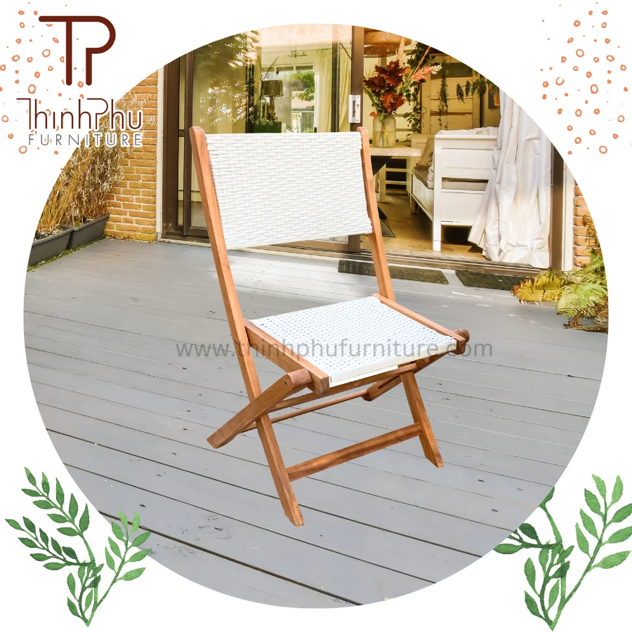 Modern wooden table and wicker chair dining set for restaurant furniture Factory direct supply