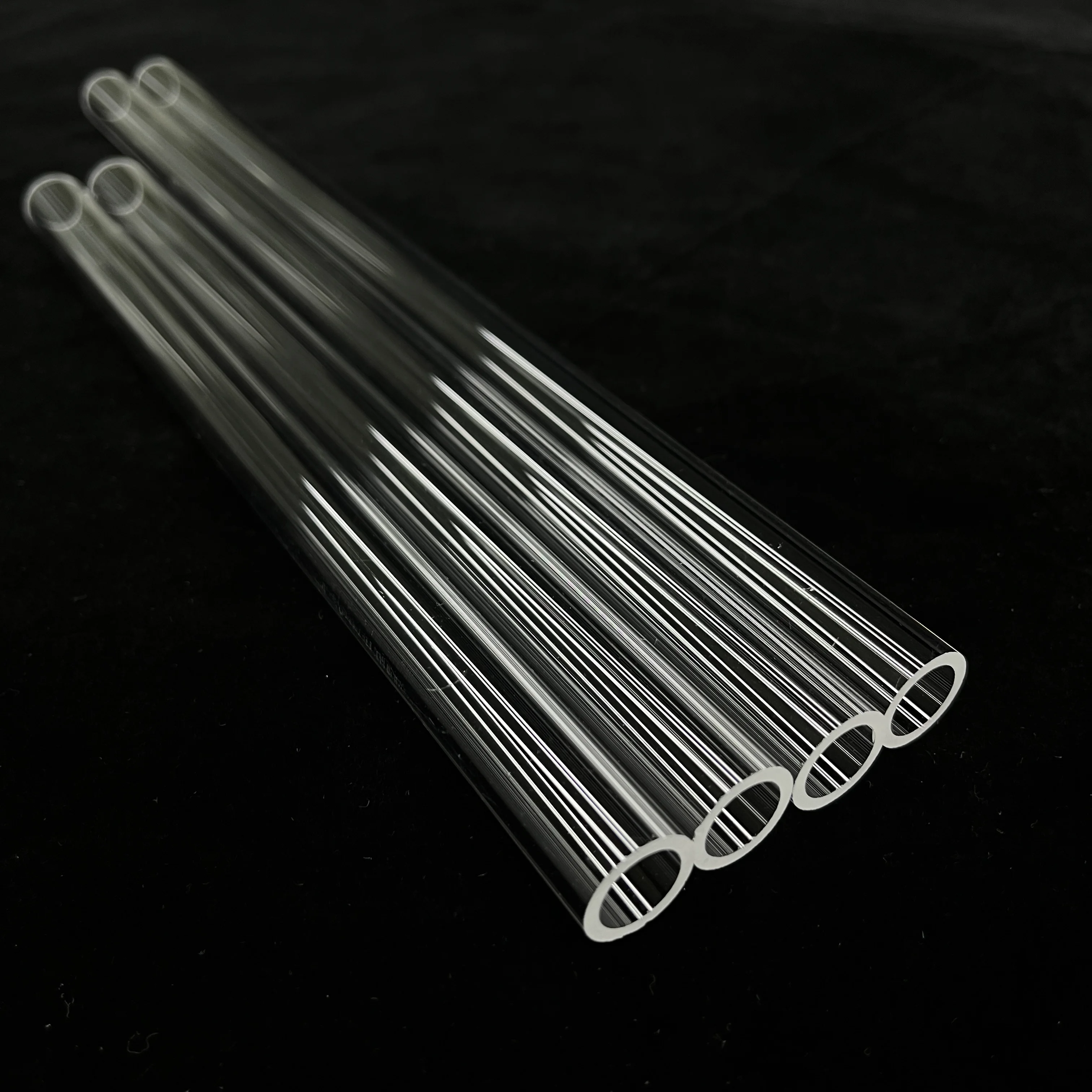 Heat resistant Customized size Transparent Quartz pipe Industry quartz tube Glass tube Quartz tube