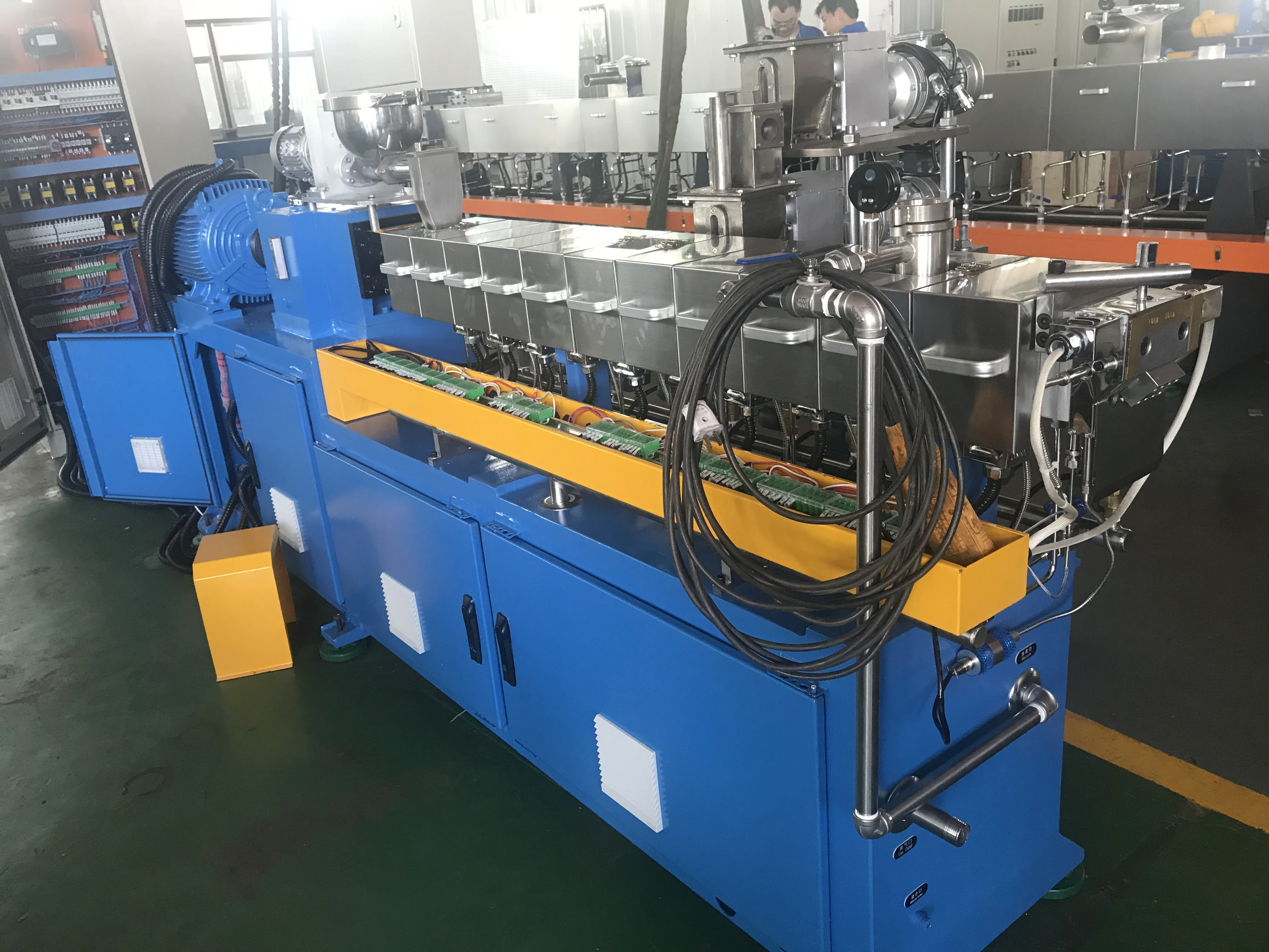Plastic Granules Making Machine Double Screw Extruder