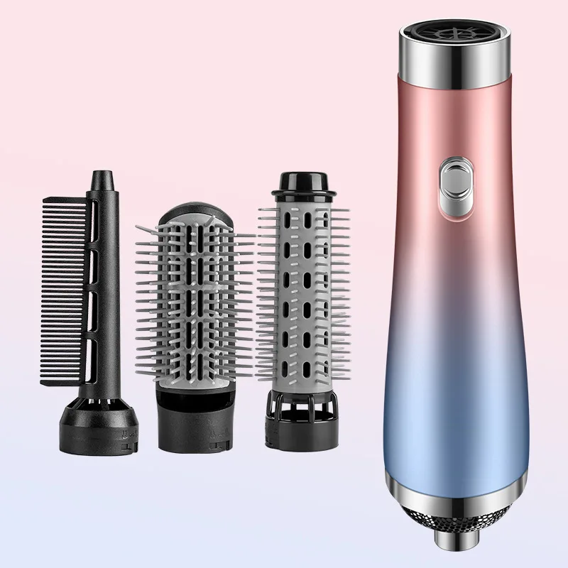 China Top Seller Hair Dryer with 3 heads Hot Cold Hair Brush Dryer Comb One Step Hair Styling Tools