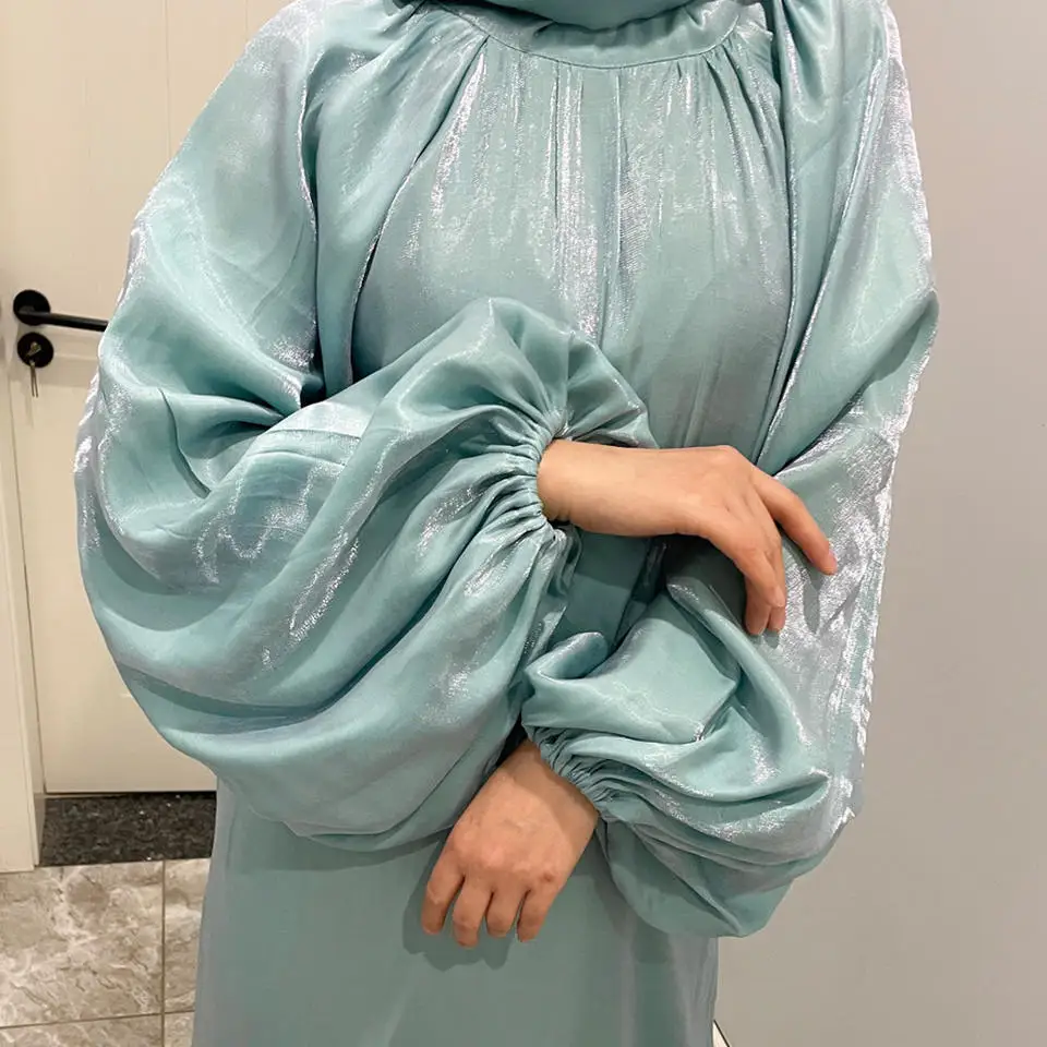 Modest Women Clothing Robe Arabe Abaya Dubai Islamic Womens Clothes Dress
