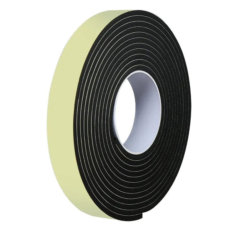 0.5-5mm Door Window Sealing Strips Sound-Proof Door Window self adhesive eva foam Excluder Tape Dust-proof Sealing Strip