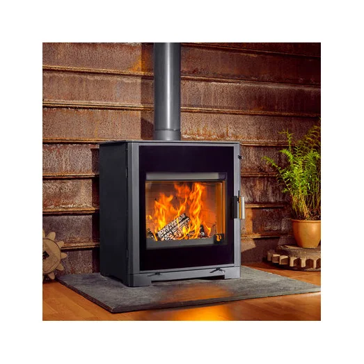 Indoor Heating Wood burning Wall Mounted Suspended Hanging Fireplace