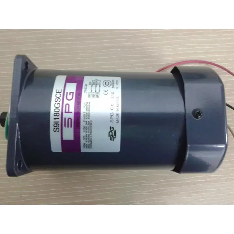 Оригинальный SPG S9I180GSCE AC трехфазный 180 Вт индукционный двигатель промышленного использования